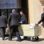 Los expedientes, que comenzaron a llegar el pasado viernes, regresarán a la Junta