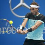 Rafael Nadal, durante el encuentro ante el chino Wu Di.