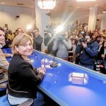 Refundación. La presidenta del PPCV, Isabel Bonig, está decidida a dar un impulso al PP de Valencia.