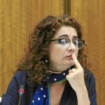 La consejera María Jesús Montero