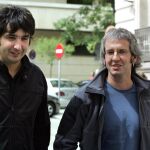 Joseba Zinkunegi (d) fue juzgado en la Audiencia Nacional hace dos años dentro de uno de los "macroprocesos"contra Batasuna