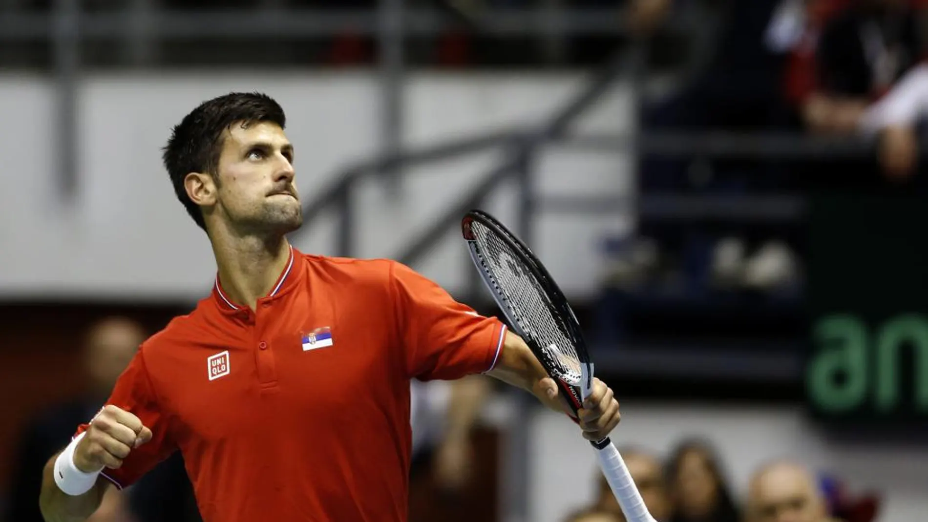 El serbio Novak Djokovic