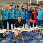 Participantes del reconocimiento de Bullpadel en Suecia