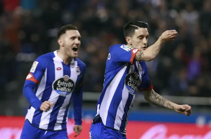2-1. La mala suerte de Mariño da calma al Depor 2-1. La mala suerte de Mariño da calma al Depor