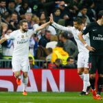 Partido de Liga de Campeones entre Real Madrid y Paris Saint Germain el pasado mes de noviembre.