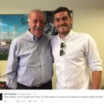 Casillas y Del Bosque firman la paz