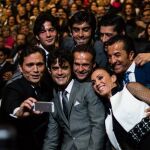 Selfie de algunos de los invitados a la última Gala de la FJT