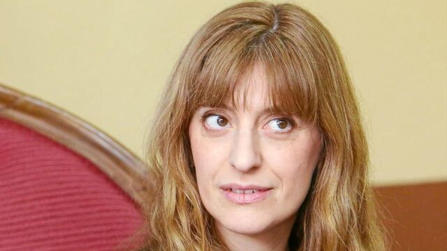 Mar Sancho en la presentación del congreso del cuento