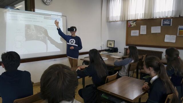 Fotografia facilitada por Samsung que, al igual que compañías como HP, Lenovo o Toshiba, apuestan fuerte por la educación en España, un suculento mercado de diez millones de usuarios y más de 1.000 millones de euros potenciales de facturación al año