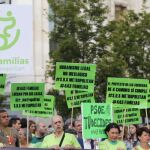 Un momento de la concentración convocada por la Cooperativa Metropolitan ante el Ayuntamiento