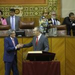 Imagen de la sesión parlamentaria en la que se constituyó la Mesa, al comienzo de la legislatura