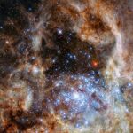 El Hubble descubre nueve estrellas 100 veces más masivas que el sol