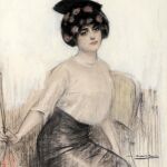 Un dibujo inédito de Ramon Casas, estrellas de la nueva colección expuesta en el Museo del Modernismo Catalán