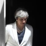 La primera ministra británica, Theresa May, el pasado 18 de julio