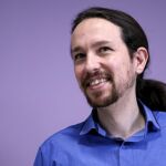 El líder de Podemos, Pablo Iglesias