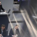 El ministro alemán del Interior, Thomas de Maizière, en el Parlamento alemán en Berlín
