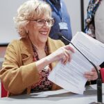 La alcaldesa fue preguntada ayer hasta en cinco ocasiones sobre su candidatura en 2019. Ella eludió dar pistas en torno a la decisión que tomará.