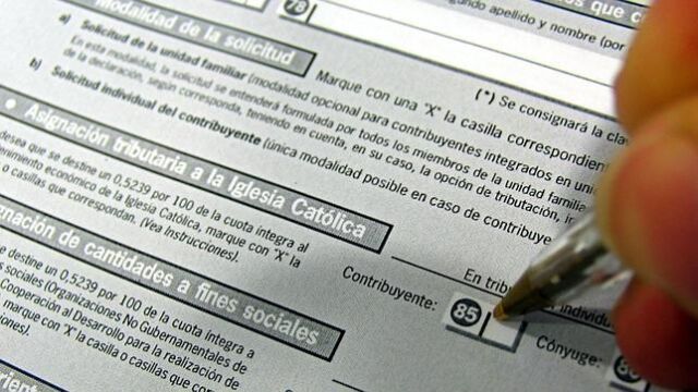 Menos «X» pero más dinero para la Iglesia