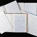 Algunos de los dietarios que forman parte de la documentación