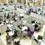 Vista de una sede de la Agencia Tributaria