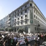 Protesta por la sanidad en Andalucía