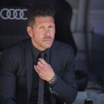 Diego Simeone, entrenador del Atlético de Madrid