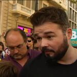 El diputadom de ERC Gabriel Rufián