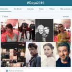 #Goya2016, trending topic