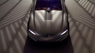 El techo es de cristal.