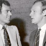 Osborne y el cantante Julio Iglesias
