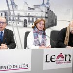 Presentación de la gala por Félix Llorente y Aurora Baza