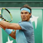 Rafa Nadal durante su enfrentamiento con Sam Groth