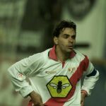 Michel en su etapa de jugador franjirrojo
