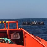 Imagen de archivo de Salvamento Marítimo en un rescate