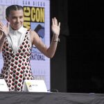 La actriz durante la presentación de la segunda temporada de «Stranger Things», en San Diego