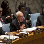 El ministro de Asuntos Exteriores de España, José Manuel García-Margallo, preside la sesión del Consejo de Seguridad de Naciones Unidas dedicada a la situación de Oriente Medio y el conflicto árabe-israelí