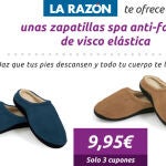 Zapatillas spa anti-fatiga de visco elástica
