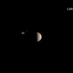 La última imagen tomada por la cámara de Juno antes de prepararse para la entrada en la órbita de Júpiter
