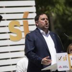 El vicepresidente del Govern, Oriol Junqueras