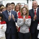 Rajoy durante su visita a la fábrica de Seat