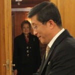 Kim Hyok Chol, durante la presentación de sus cartas credenciales