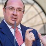 El presidente de Murcia, Pedro Antonio Sánchez, se reúne a mediodía de hoy con el líder regional de Ciudadanos