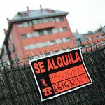 Anuncio de alquiler de una vivienda