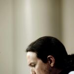 El líder de Podemos, Pablo Iglesias