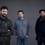 Raúl Vázquez (i), de Difusión Gráfica, Javier León (c), director de León Studios, y Jorge Galindo (d), de 47 degrees, quienes, por separado, han desarrollado con éxito proyectos de realidad virtual, animación electrónica, diseños en tres dimensiones o programación informática.