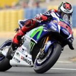 El español Jorge Lorenzo (Yamaha YZR M 1)