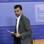 El coordinador de IU en Andalucía, Antonio Maíllo