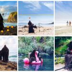 «La Muerte» se deja ver en las playas esperando bañistas imprudentes