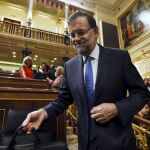 El presidente del Gobierno, Mariano Rajoy