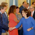 José Antonio de Santiago-Juárez asiste a la reunión del Comité Preparatorio, de Impulso y Seguimiento de la Conferencia de Presidentes, bajo la presidencia de Soraya Sáenz de Santamaría